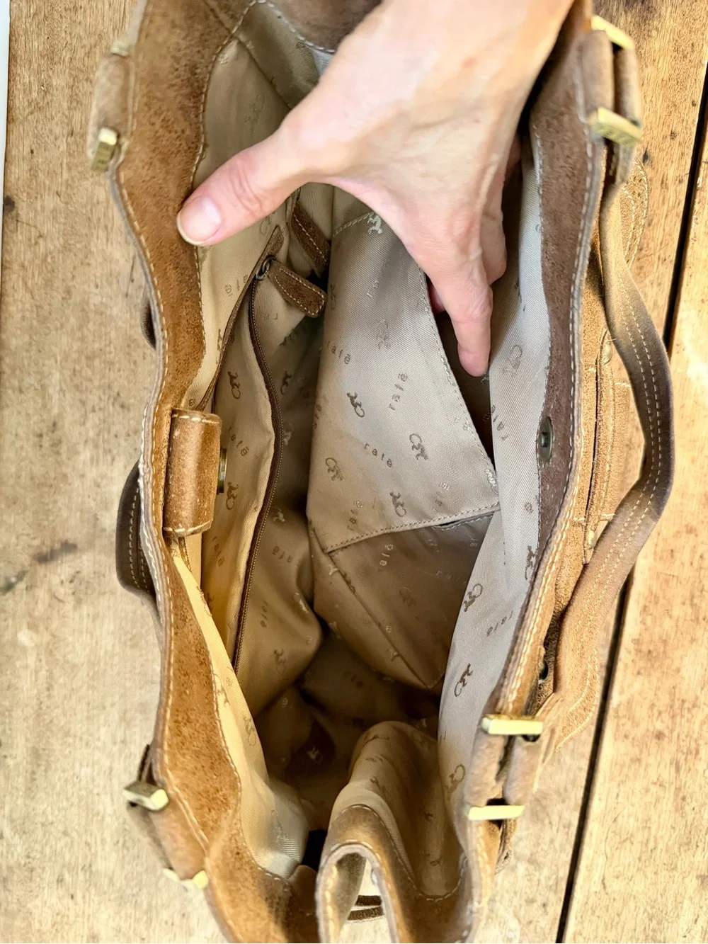 Brown Leather Boho Y2K Shoulder Hobo Bag